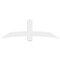 Ekena Millwork Bellingham Architectural Grade PVC Gable Bracket, 72"W x 24"H x 4"D x 6"F, 8/12 Pitch GBP072X24X0406BEL00 - alternate 5